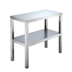 Vaiotec EASYLINE Tablette à poser 350 / 2 étages L:1200 - argenté inox 10192_0