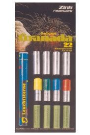 Assortiment de 100 fusées d'artifice pour alarmes