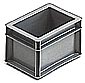 Bac gerbable norme Europe ajouré de 2 litres - Allibert - dim. ext : 200 X 150 x 118 mm_0