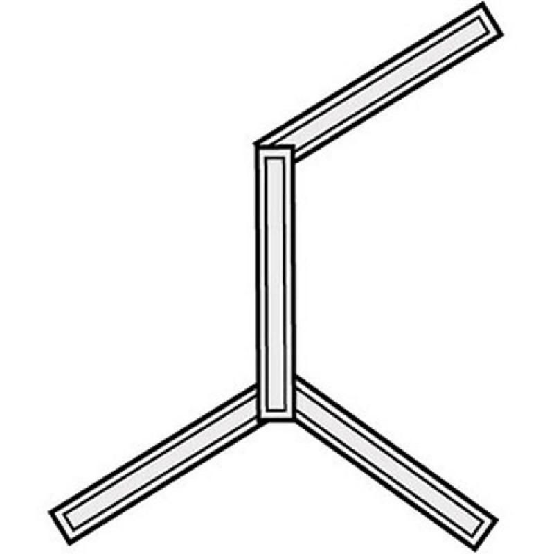 CHARNIÈRE DE LIAISON À ANGLE VARIABLE POUR CLOISONS KOUSTIC