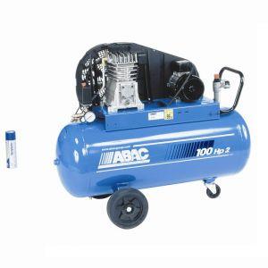 Compresseur d'air 2CV - Cuve 100L - Triphasé - Débit 12 m³/h - 9 Bars - Normes européennes_0
