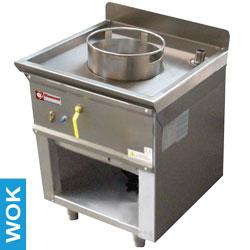 Fourneau wok 1 brûleur - modèle China/1S - 20485 kcal/h - 600x630x760 mm_0