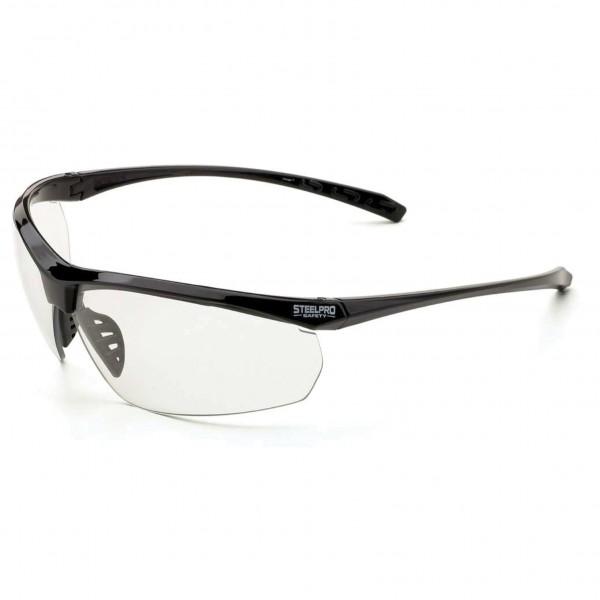 Lunettes de protection ergonomiques « Carbon » - design enveloppant - verres polycarbonate anti-rayures et anti-ternissement_0