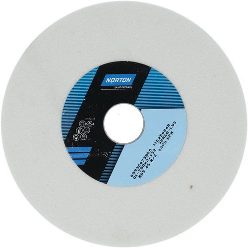 MEULE PLATE AFFÛTAGE OUTILS 38A Ø200X32X32MM 38A60LVS - NORTON