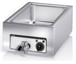 Option bain-marie GN 1/1 à poser pour Frontcooking - acier inox AISI 304 et cuve emboutie sans soudure_0