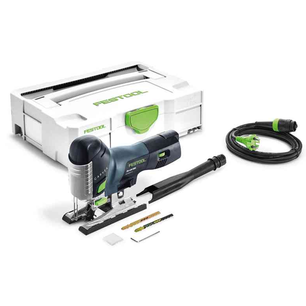 SCIE SAUTEUSE FESTOOL CARVEX PS 420 EBQ-PLUS AVEC 2 LAMES DE SCIE