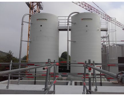 Silo de stockage matière plastique