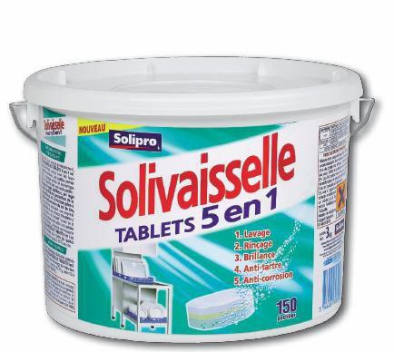 SOLIVAISSELLE 150 TABLETTES 5 EN 1