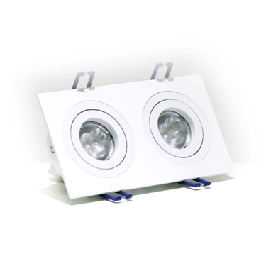 Spot led orientable double 2 x 6 w_0