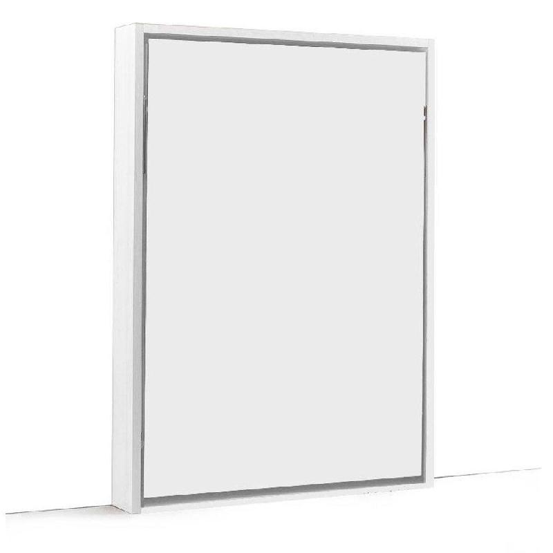 TONIC ARMOIRE LIT VERTICALE COMPACTE ULTRA PLATE COUCHAGE 140 * 200 CM FINITION BLANC MAT_0