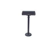 Afficheur client JR Eco RS232/USB - 2 lignes, compatible Epson Esc/Pos, tube télescopique 270-440 mm_0