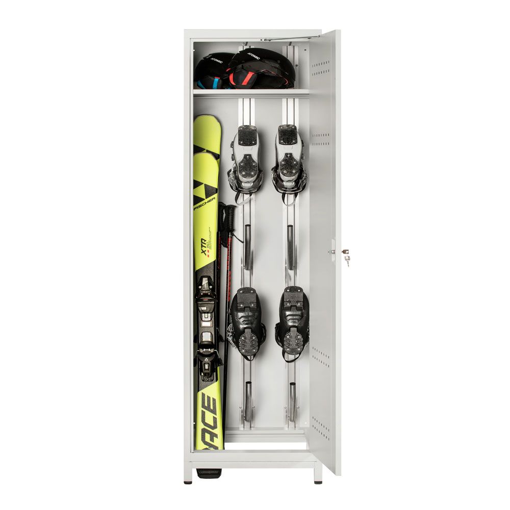 Armoire à skis avec sèche-chaussures 4 paires_0