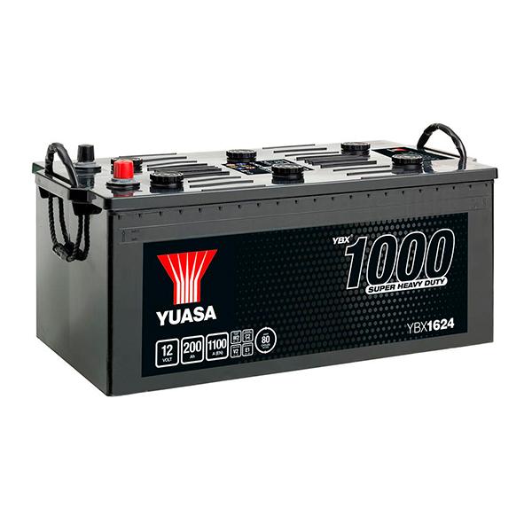 Batterie de démarrage Yuasa YBX1624 - 12V 200Ah 1100A - Camion_0
