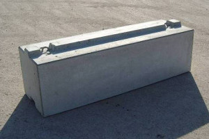 Bloc d'égalisation en béton empilable - 195 cm ou 187 cm - 1530 kg ou 1450 kg - MB SUPER 195 et MB SUPER 187_0
