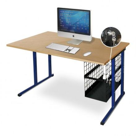 Support pour ordinateur portable de bureau debout, poste de travail en  bois, support pour ordinateur portable -  France