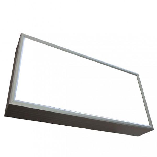 Caisson lumineux LED anodisé - H 800 mm - Anodisé naturel - Marque Rolléco_0