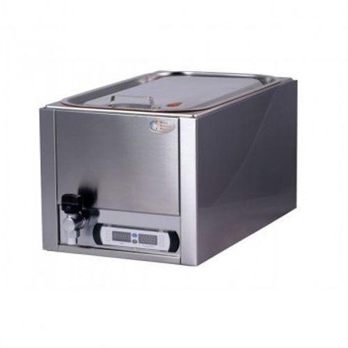 Cuiseur basse température - Cuiseur BT 6 compartiments inox - Bac GN1/1 (20 litres) - 45°C à 95°C_0