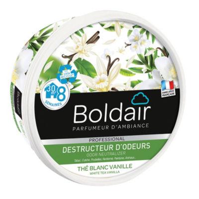 Destructeur d'odeurs en gel Boldair thé blanc vanille 300 g_0