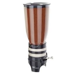 Distributeur de Café et Sucre - 1 Cylindre - 140 x 180 x 300mm - IDM - noir plastique polypropylène 0698142795931_0