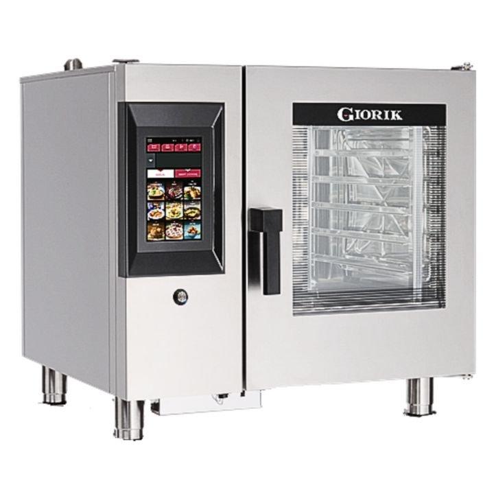 Four Mixte Électrique Giorik SNHE061W/S – 6 Niveaux GN 1/1, Vapeur Symbiotique_0