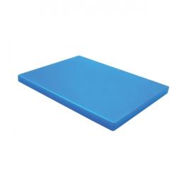 GILAC Planche à découper lisse 400 x 300 x 20 HACCP -  L - Bleu G651065 - bleu 3573678690127_0