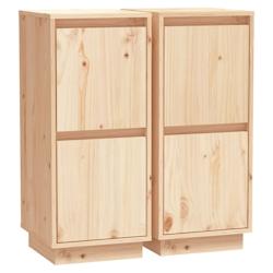 Helloshop26 - Buffet bahut commode armoire meuble de rangement organisateur cuisine salle de séjour salons lot de 2 31,5 x 34 x 75 02_0036635 - 30002_0