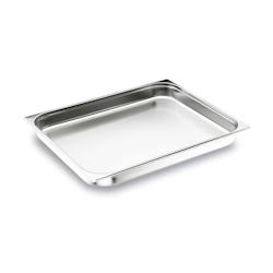 Lacor Plat Gastronorme GN 2/1 en acier inoxydable AISI 200, 2 cm 6,5 L - inox 66002Z_0