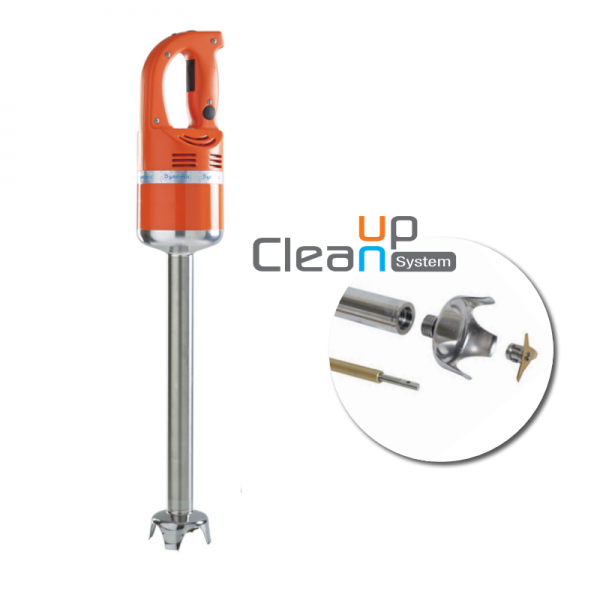 Mixeur plongeant Dynamic Master DMX 410 - 600W, inox, variateur de vitesse, pour préparations de 20 à 100 litres_0