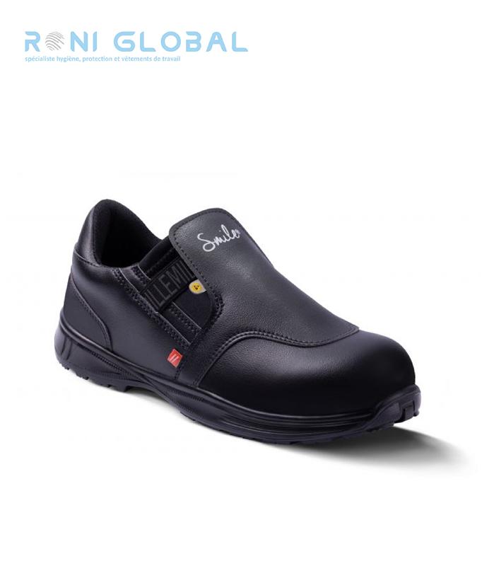 Chaussures basses de sécurité antistatiques en microfibre lavable S2 SRA ESD - MOON Gaston Mille_0