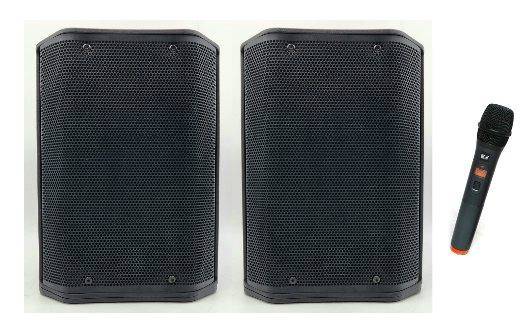 Pack FASE 240A TWS UHF - FASE 240A Pack 2 Enceintes Actives Autonomes 240 Watts_0