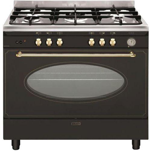 PIANO DE CUISSON GAZ GLEM - GU960CMR - L.90 CM- NOIR