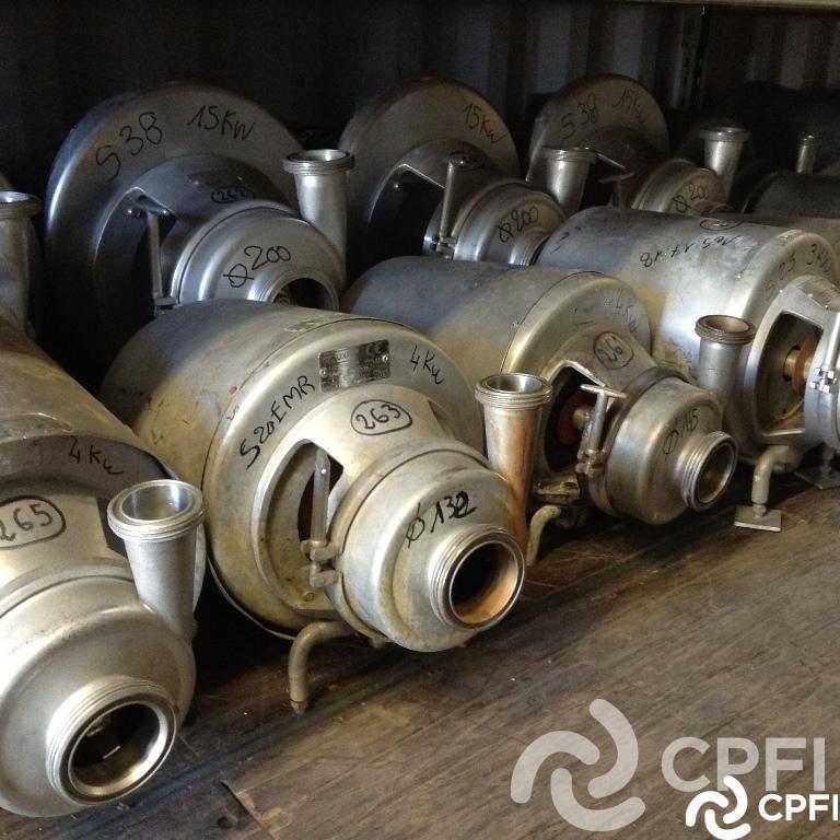 Pompe centrifuge INOXPA PAC - S25/26E/30/35/38/SE-36F - Tout débit, toute pression_0