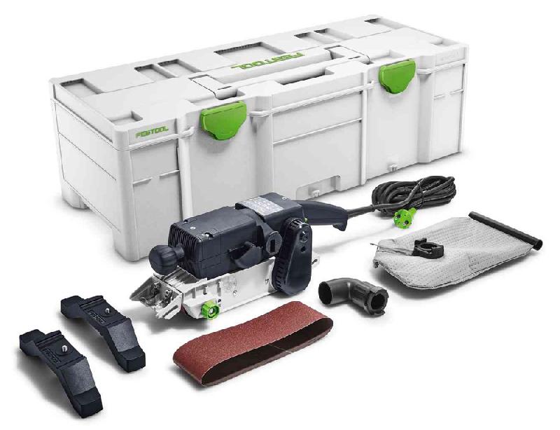 Ponceuse à bande 1010W BS 75 E-Plus - Festool - 576295 - largeur 75 mm - aspirateur intégré_0