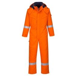 Portwest - Combinaison de travail résistante au feu, chaude et antistatique - Orange - Taille XXXL - Textile - Normes CE_0