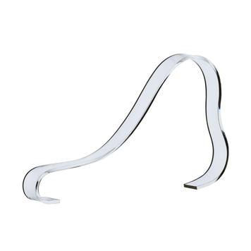 Présentoir pour sandales - acrylique transparent 3 mm - largeur 19 mm_0