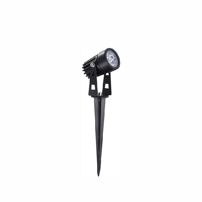 Projecteur Led Rond Miniature Zas 3W Pour Extérieur, Noir Mat, 2200K - Beneito & Faure, Spécialiste De L'Éclairage Architectural De Haute Qualité_0