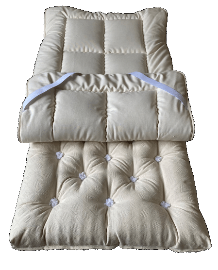 Surmatelas bébé Laurent - literie en laine avec régulation thermique_0