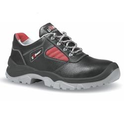U-Power - Chaussures de sécurité basses classiques MAUNA - Environnements humides - S3 SRC Noir / Rouge Taille 40 - 40 noir matière synthétique 80_0