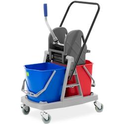 Ulsonix - ulsonix UNICLEAN TWO34 Chariot de Nettoyage 2 seaux 2 x 17 L Chariot de ménage Chariot de Lavage Chariot de ménage Professionnel - 4062859_0