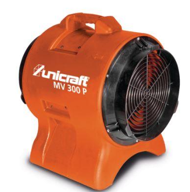 Ventilateur portable Unicraft MV 400 P - 6261040 - Débit 7220 m³/h - Polypropylène haute densité_0