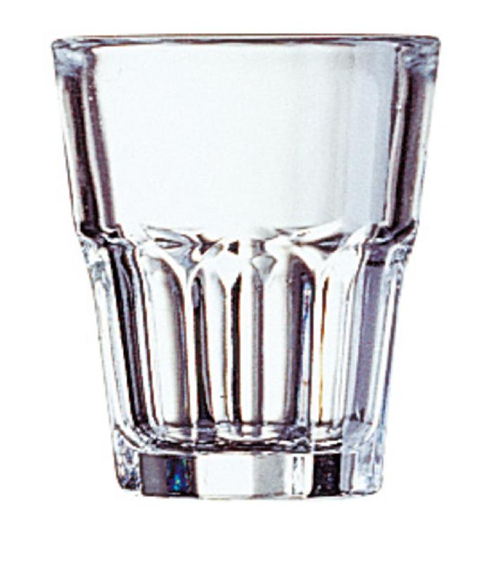 SHOOTER CONIQUE TRANSPARENT VERRE Ø 5 CM GRANITY ARCOROC