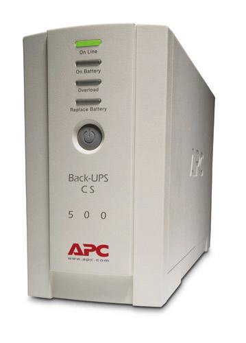 APC Back-UPS Veille 500VA 4sortie(s) CA Tour Beige alimentation d'énergie non interruptible_0