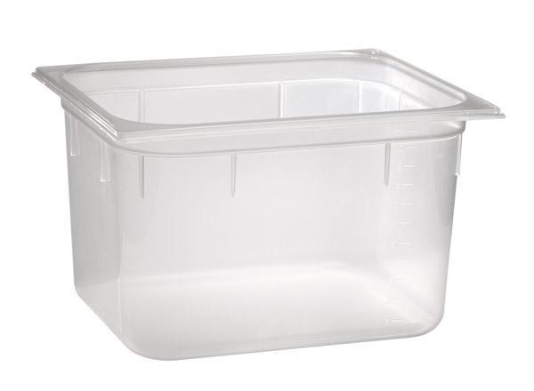 APS Récipient GN 1/2, haut. 15 cm, 8,9 L, en polypropylène transparent - transparent matière synthétique 82116_0