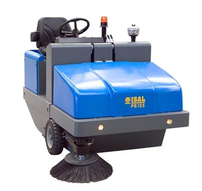 Balayeuse autoportée PB 155 D ISAL - Diesel - Largeur de travail jusqu'à 150 cm - Bac à déchets 300 L_0