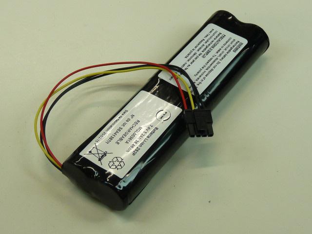 BATTERIE LI-ION 4X 18650 2S2P F150 7.4V 5.2AH MOLEX_0