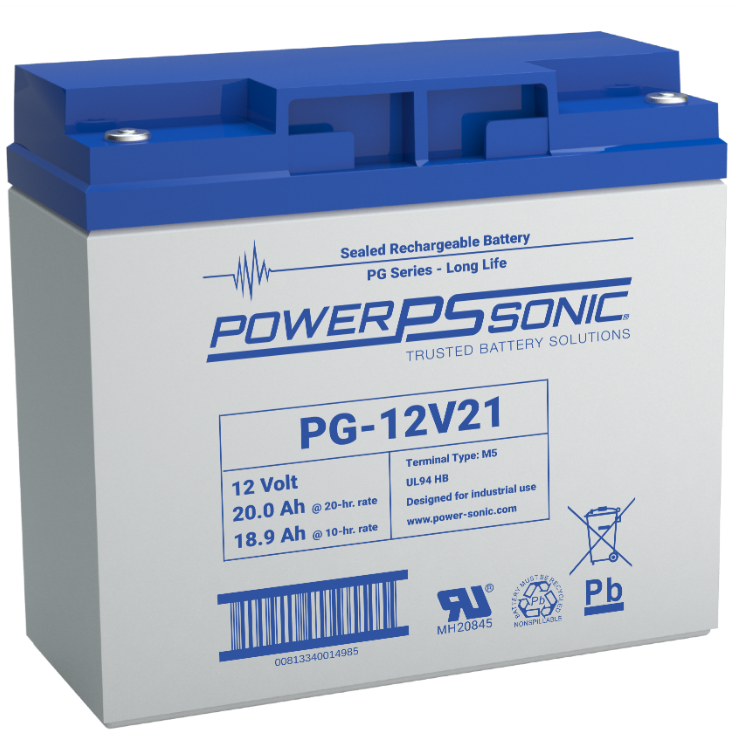 Batterie Power Sonic PG-12V21 12 V 21 Ah_0