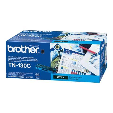 BROTHER TN-130C - CARTOUCHE DE TONER ORIGINALE – CYAN - TONER AUTHENTIQUE