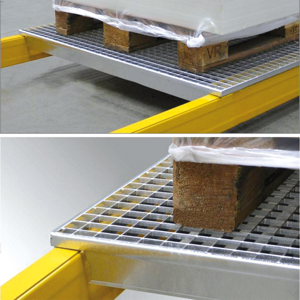 Caillebotis pressé en acier galvanisé pour palettes_0