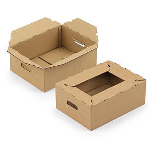 CAISSE CARTON POUR LIVRAISON DES PRODUITS DE CONSOMMATION RAJA 40X30X35