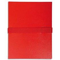 CHEMISE EXTENSIBLE EN BALACRON. RABAT EN PIED, FERMETURE PAR SANGLE SCRATCH. COLORIS ROUGE - LOT DE 2